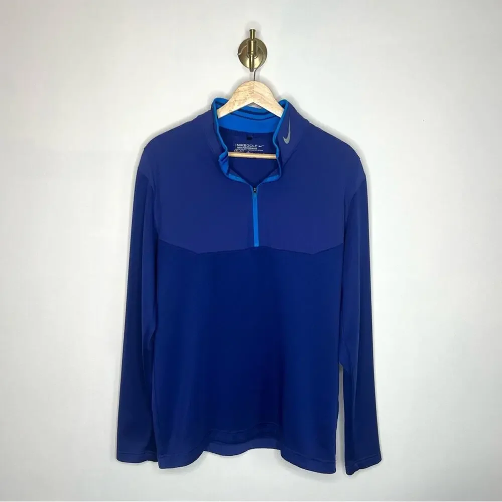 Nike Golf Tour Performance Pullover Blue